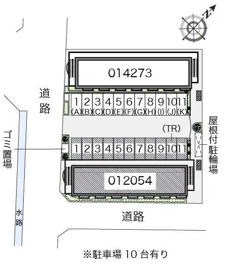 ★手数料０円★泉佐野市日根野　月極駐車場（LP）